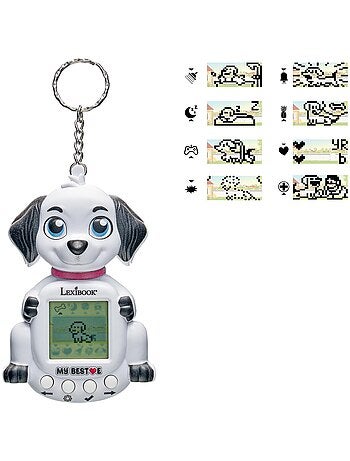 Consola My BestE® Gigapets® Puppy con pantalla LCD y enganche para llavero