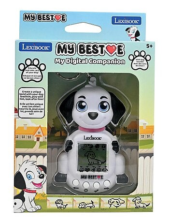Consola My BestE® Gigapets® Puppy con pantalla LCD y enganche para llavero