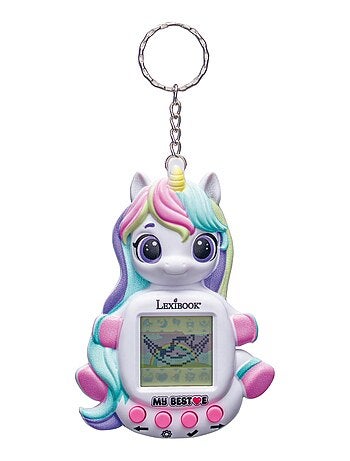 Consola My BestE® Gigapets® Unicorn con pantalla LCD y llavero