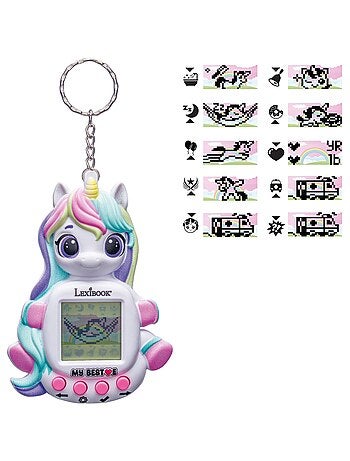 Consola My BestE® Gigapets® Unicorn con pantalla LCD y llavero