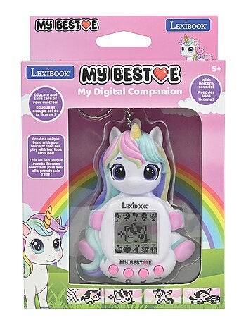 Consola My BestE® Gigapets® Unicorn con pantalla LCD y llavero