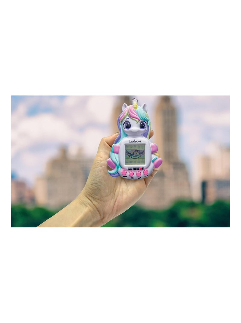 Consola My BestE® Gigapets® Unicorn con pantalla LCD y llavero Blanco - Kiabi