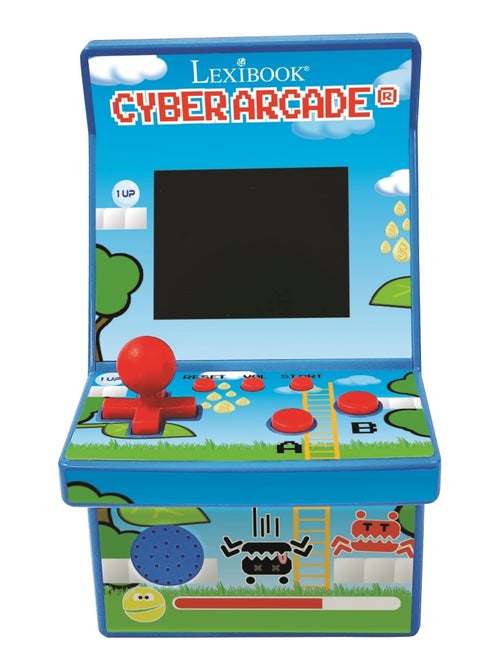 Consola puertoátil Cyber Arcade® con pantalla LCD en color de 2,8'' y 200 juegos en un diseño retro - Kiabi