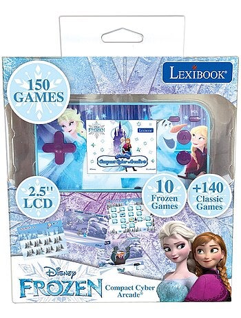Consola puertoátil Cyber Arcade® pocket Frozen écran 2.5'' 150 jeux dont 10 La reine des neiges
