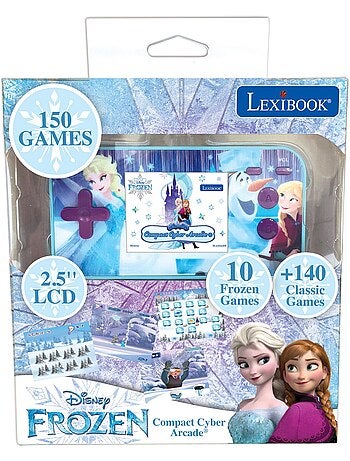 Consola puertoátil Cyber Arcade® pocket Frozen écran 2.5'' 150 jeux dont 10 La reine des neiges