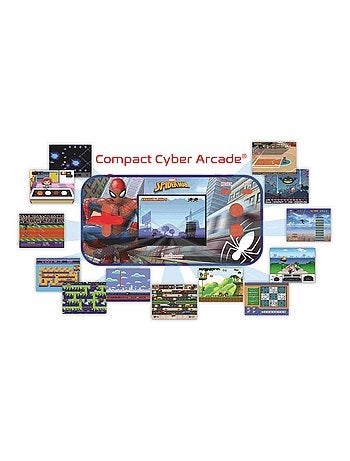 Consola puertoátil Cyber Arcade® pocket Spiderman écran 2.5'' 150 jeux dont 10 Spiderman
