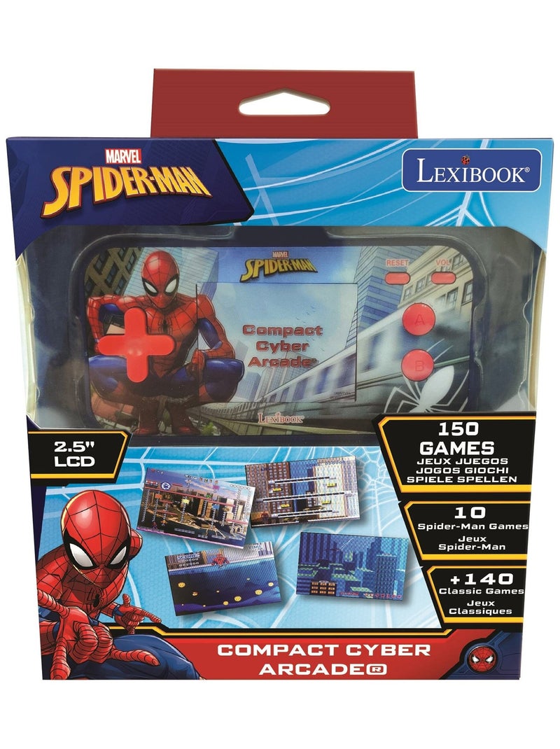 Consola puertoátil Cyber Arcade® pocket Spiderman écran 2.5'' 150 jeux dont 10 Spiderman Azul - Kiabi