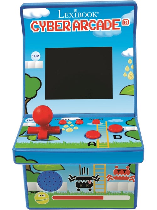 Consola puerto?til Cyber Arcade? con pantalla LCD en color de 2,8'' y 200 juegos en un dise?o retro - Kiabi Consola puerto?til Cyber Arcade? con pantalla LCD en color de 2,8'' y 200 juegos en un dise?o retro - Kiabi