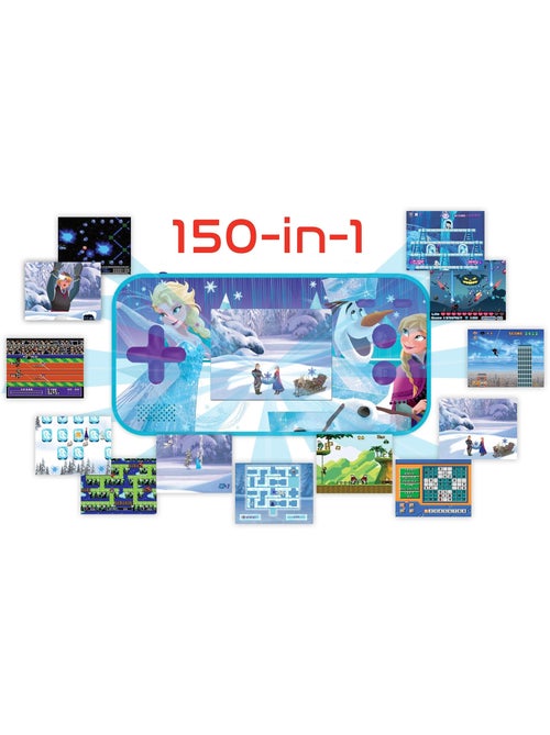 Consola puerto?til Cyber Arcade? pocket Frozen ?cran 2.5'' 150 jeux dont 10 La reine des neiges - Kiabi Consola puerto?til Cyber Arcade? pocket Frozen ?cran 2.5'' 150 jeux dont 10 La reine des neiges - Kiabi