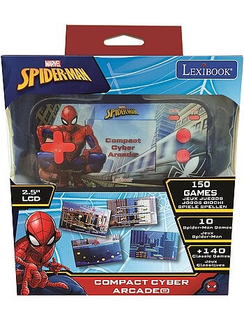 Consola puerto?til Cyber Arcade? pocket Spiderman ?cran 2.5'' 150 jeux dont 10 Spiderman