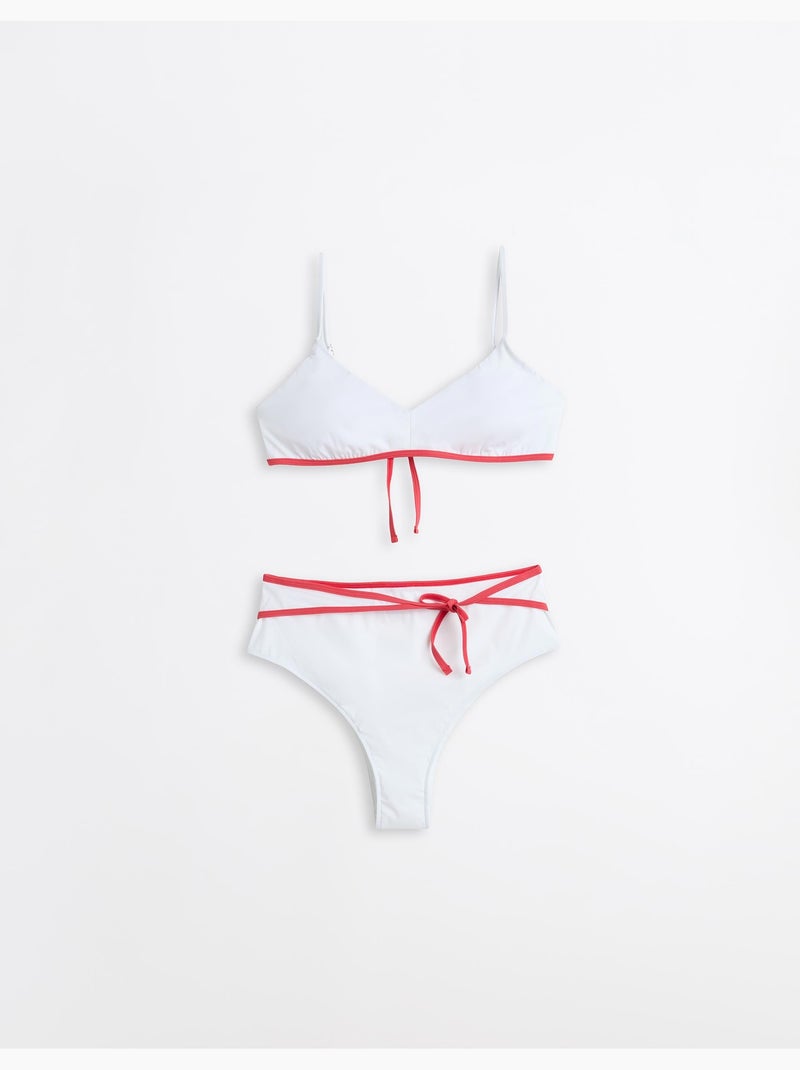 Contrast Bikini, MO Fashion Blanco - Kiabi