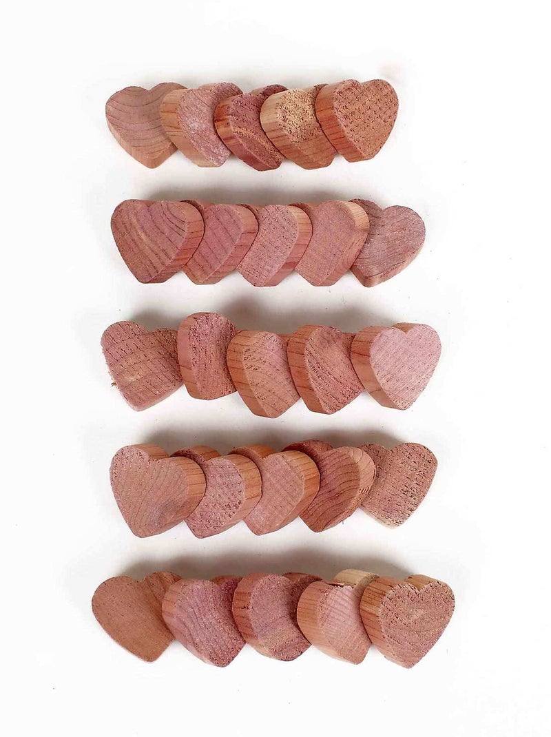 Corazones antipolillas de madera de cedro MARRON - Kiabi