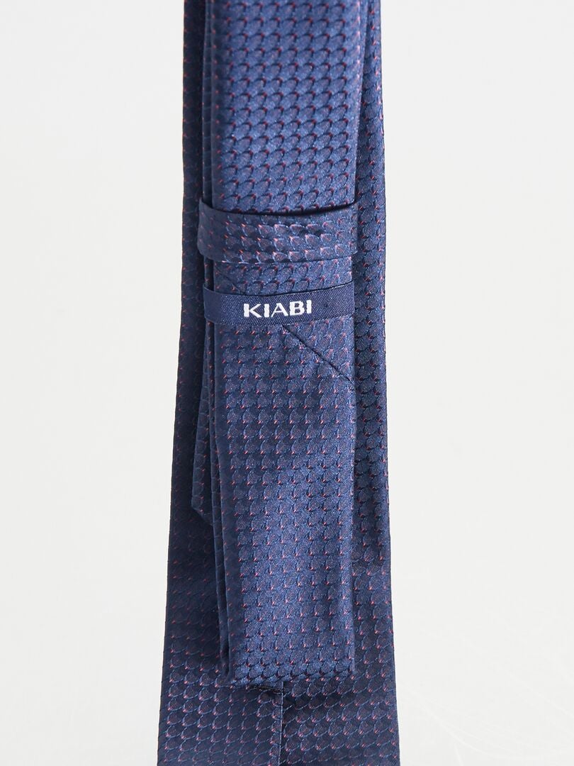 Corbata con motivo AZUL - Kiabi