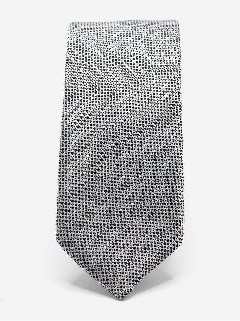 Corbata con textura Gris - Kiabi