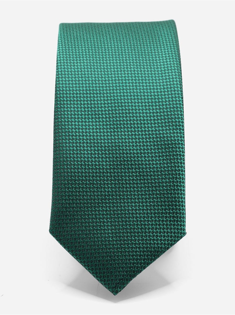 Corbata con textura Verde - Kiabi