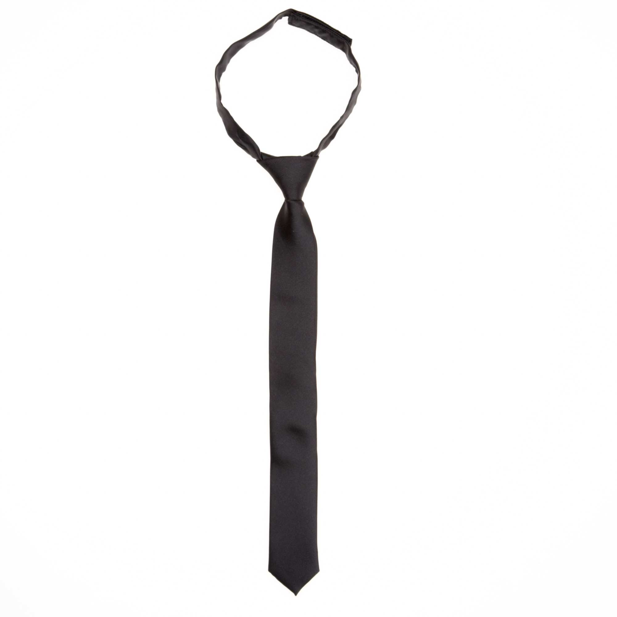 Corbata de imitación raso Chico - negro - Kiabi - 3,00€