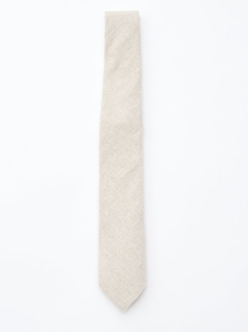 Corbata de lino mezclado - Kiabi