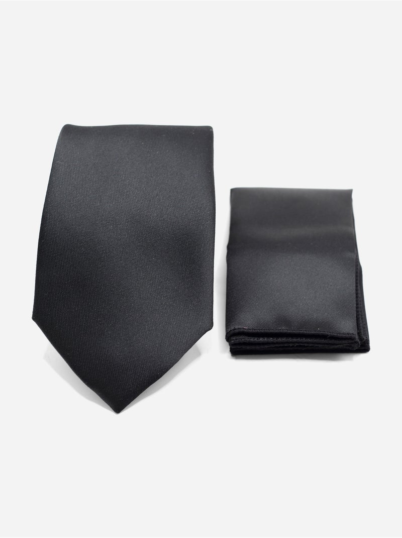 Corbata en estuche - Yves Enzo Negro - Kiabi