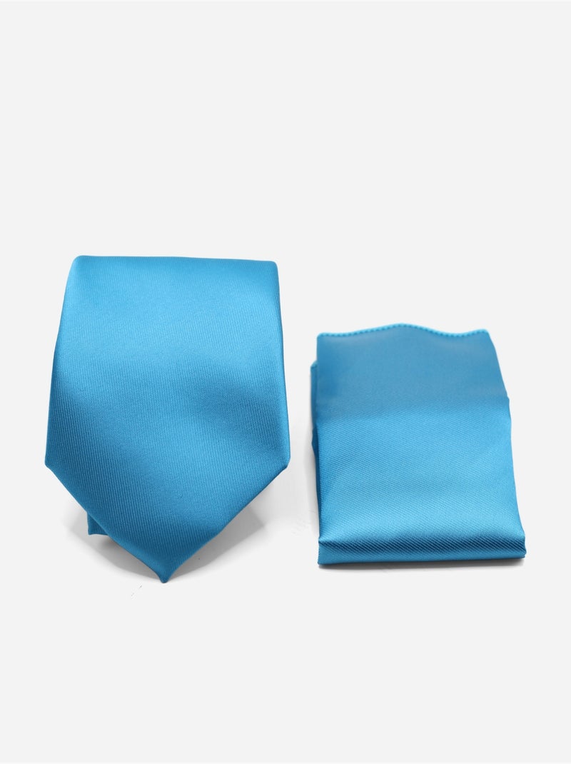 Corbata en estuche - Yves Enzo Turquesa - Kiabi