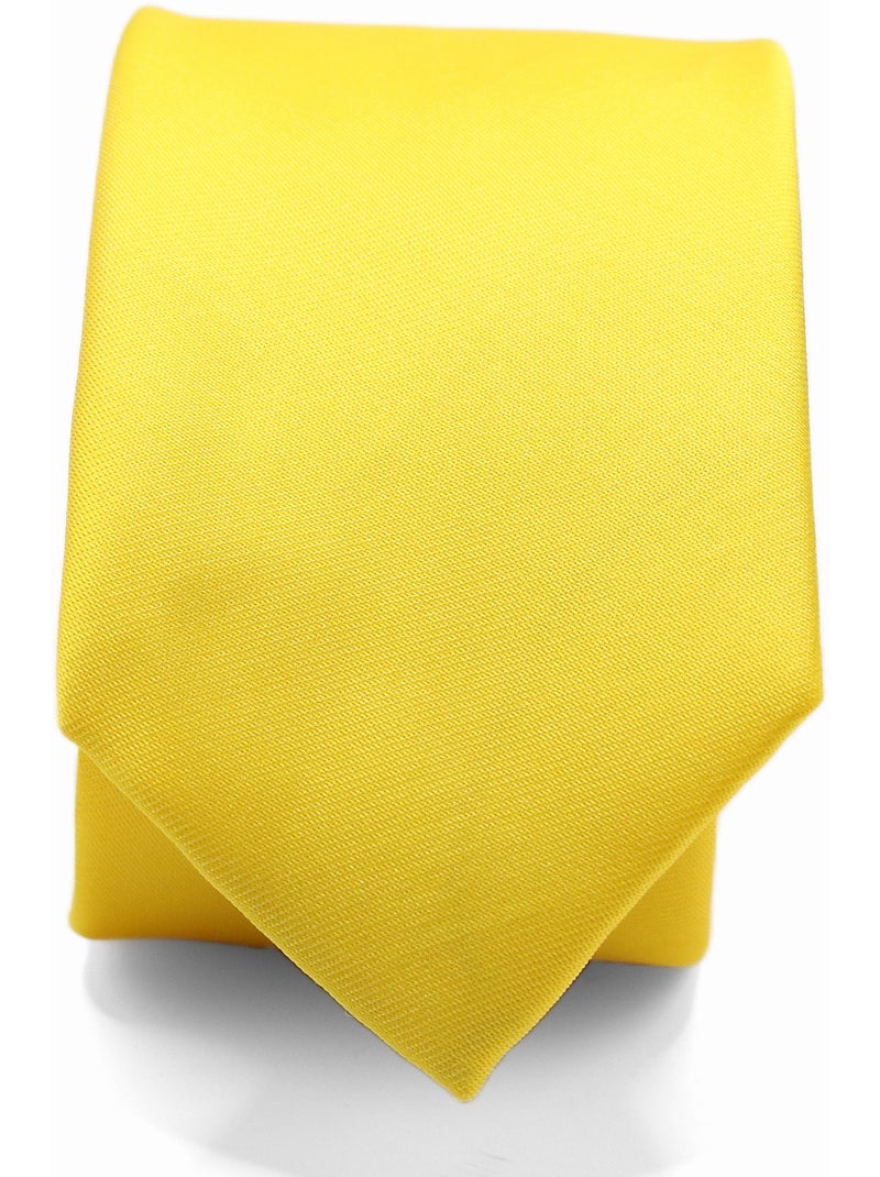 Corbata lisa - Yves Enzo Amarillo - Kiabi
