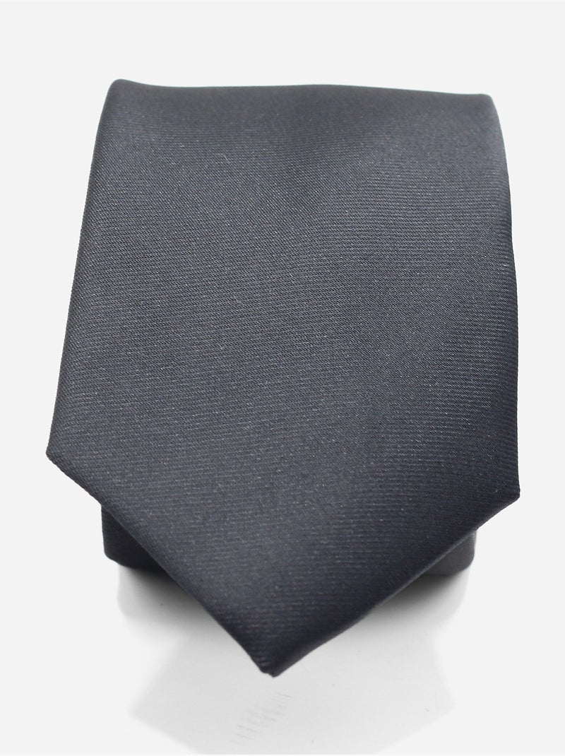 Corbata lisa - Yves Enzo Negro - Kiabi