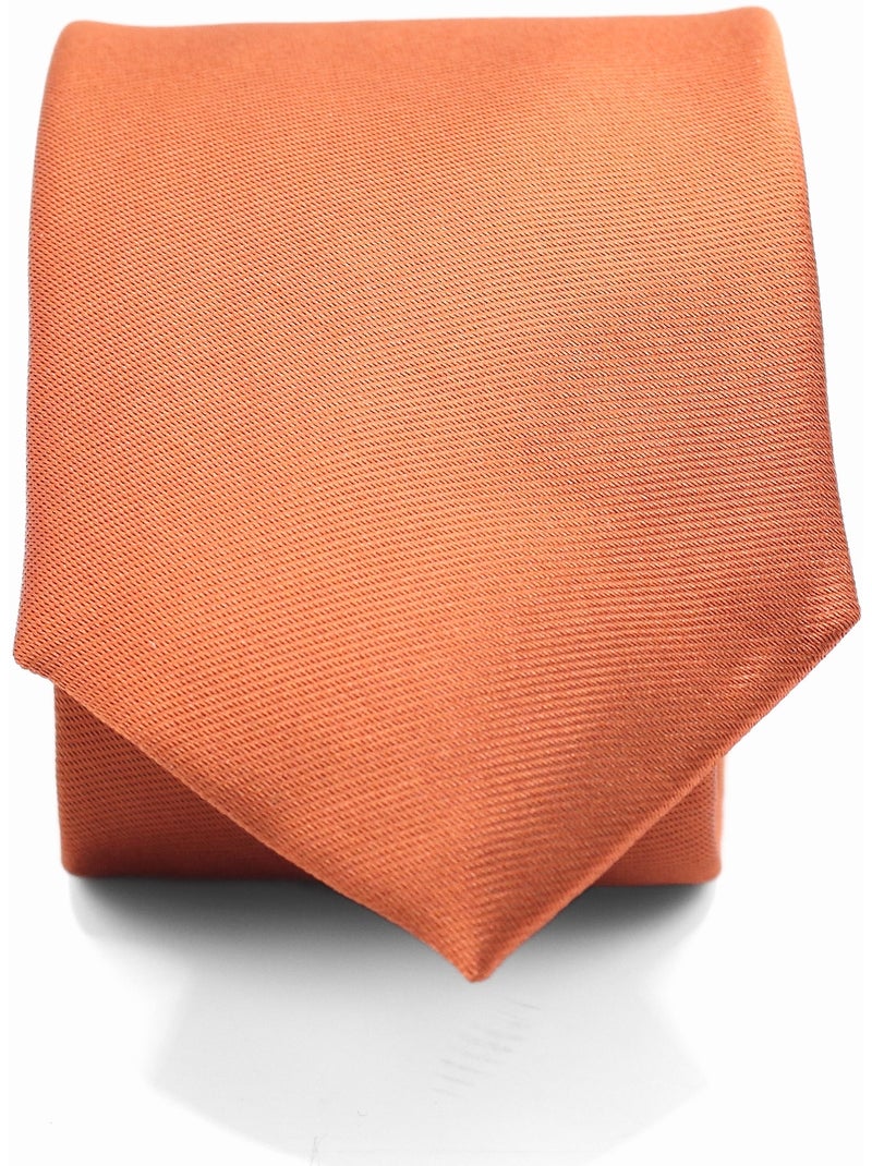 Corbata lisa - Yves Enzo Terracota - Kiabi