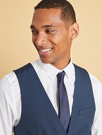 Corbata lisa texturizada