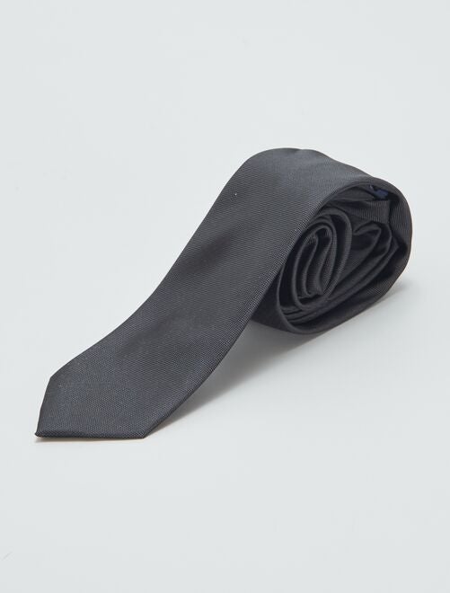 Corbata lisa texturizada - Kiabi