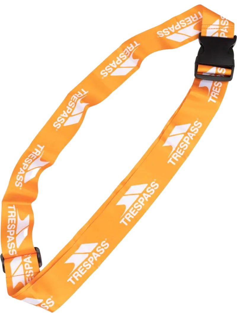 Correa de equipaje - trespass Negro/Naranja fluo - Kiabi
