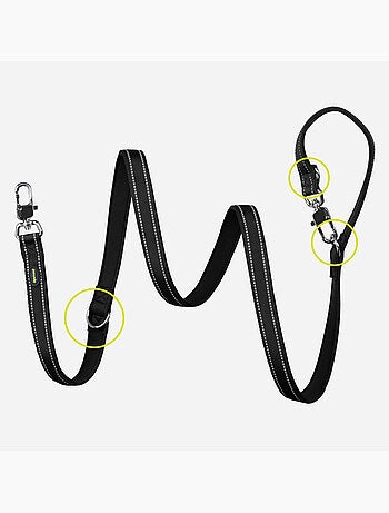 Correa sencilla para perros PELUVIO Amigo - 2,2 m