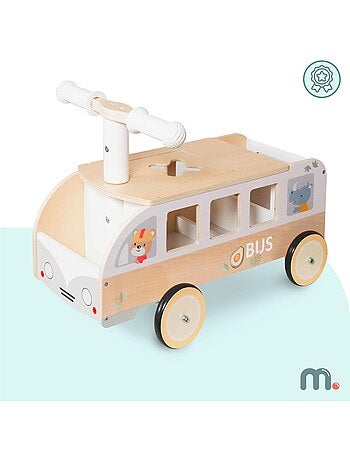 Correpasillos madera bus coche correpasillos mamabrum