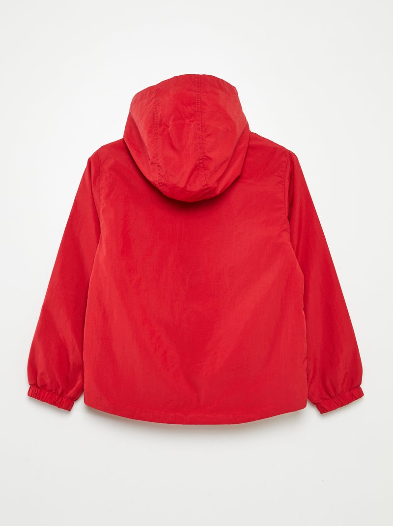 Cortavientos colorido ROJO - Kiabi