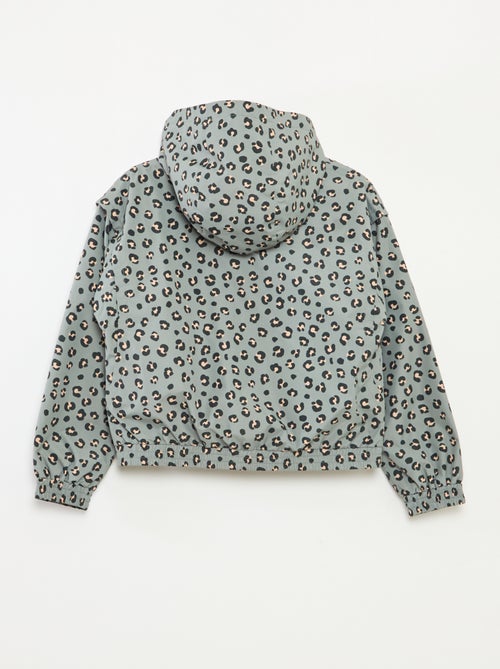 Cortavientos con capucha y bajo elástico - Kiabi