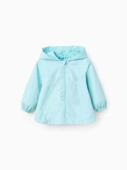 Cortavientos con capucha y forro - Kiabi