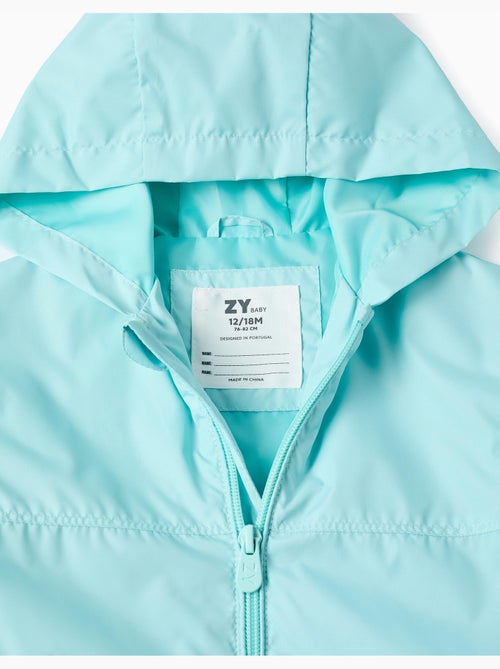 Cortavientos con capucha y forro - Kiabi