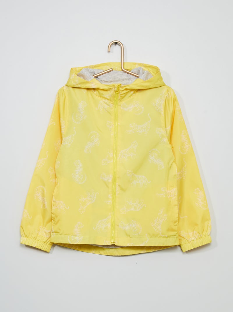 Cortavientos estampado AMARILLO - Kiabi