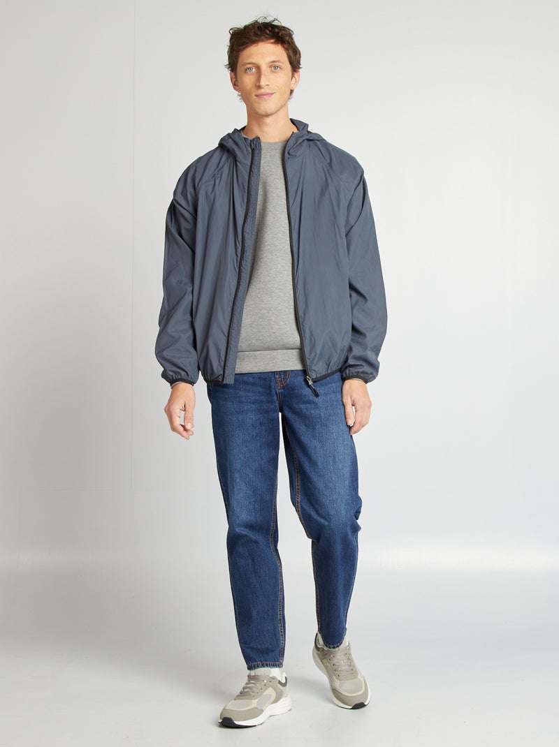 Cortavientos impermeable AZUL - Kiabi