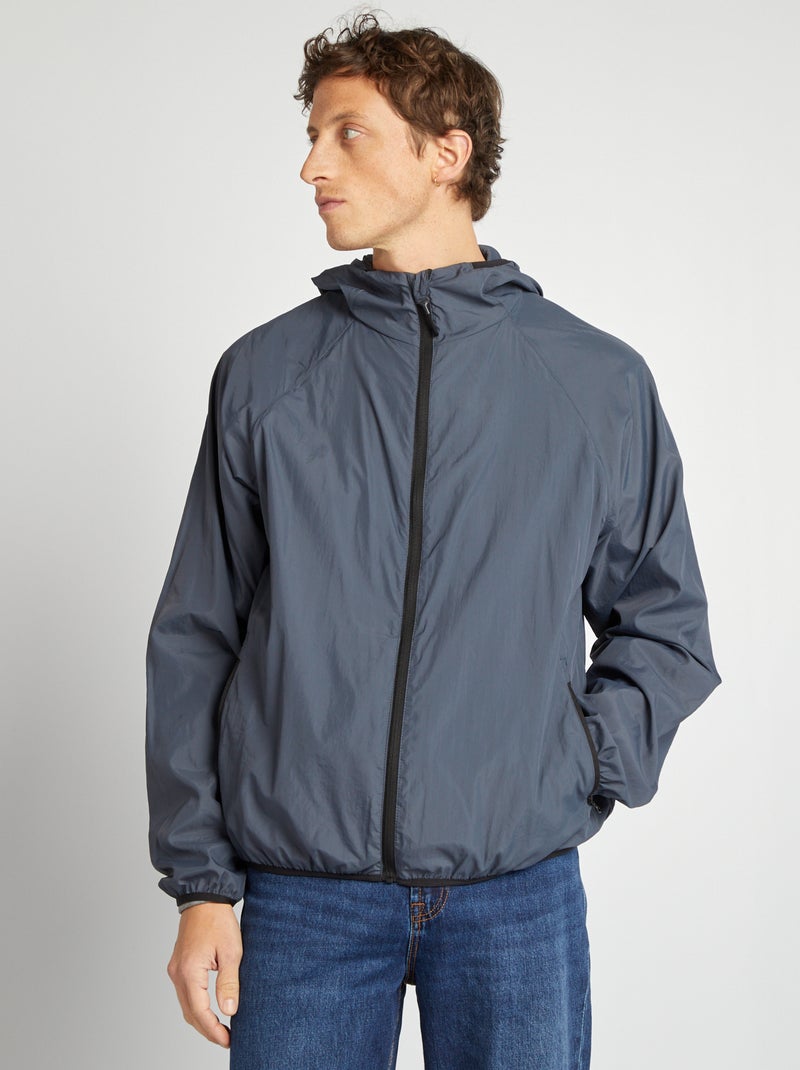 Cortavientos impermeable AZUL - Kiabi