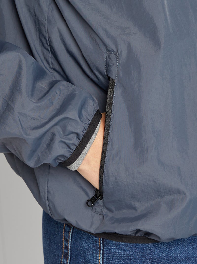 Cortavientos impermeable AZUL - Kiabi