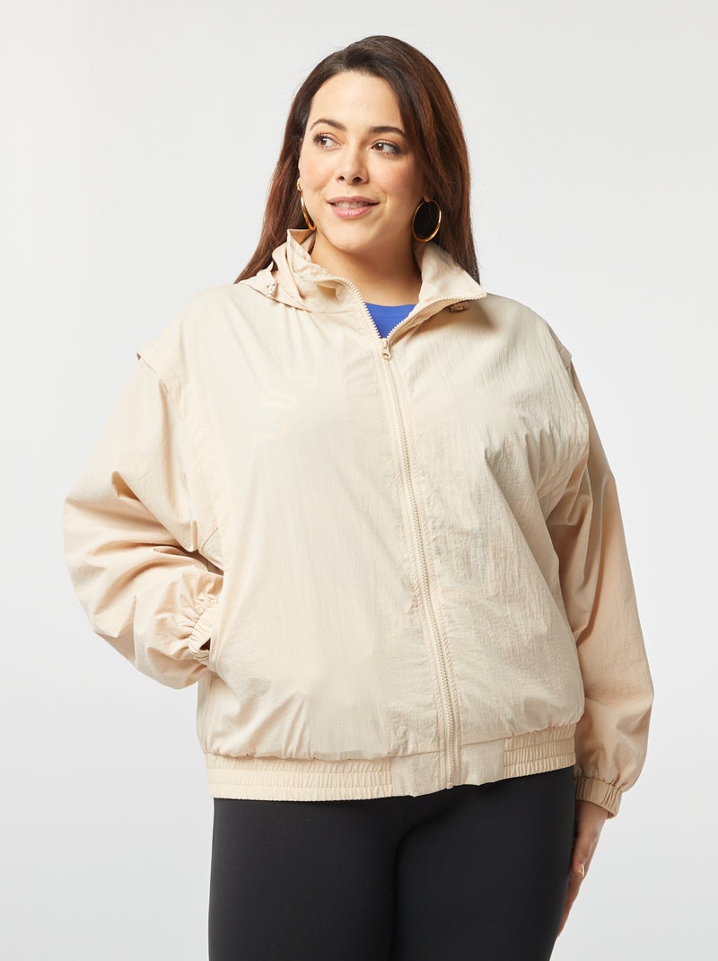 Cortavientos impermeable BEIGE - Kiabi