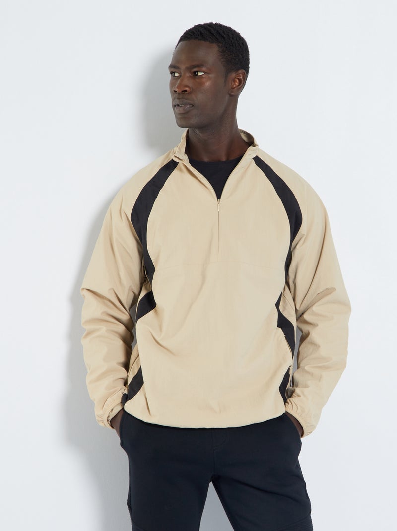 Cortavientos impermeable BEIGE - Kiabi