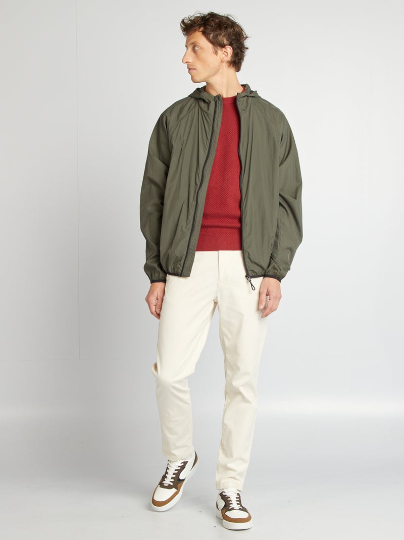 Cortavientos impermeable KAKI - Kiabi