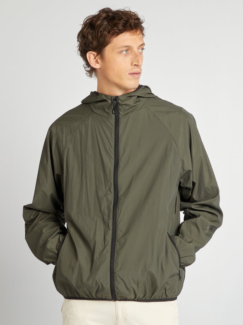 Cortavientos impermeable KAKI - Kiabi