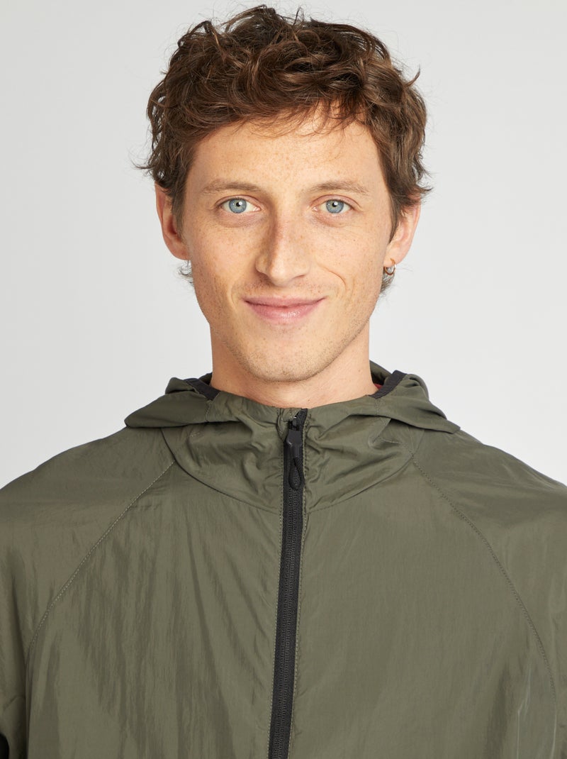 Cortavientos impermeable KAKI - Kiabi