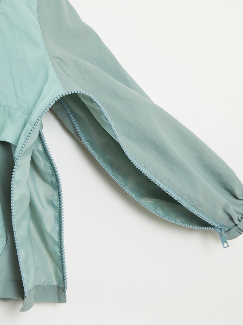 Cortavientos ligero - colección "fácil de poner" VERDE - Kiabi