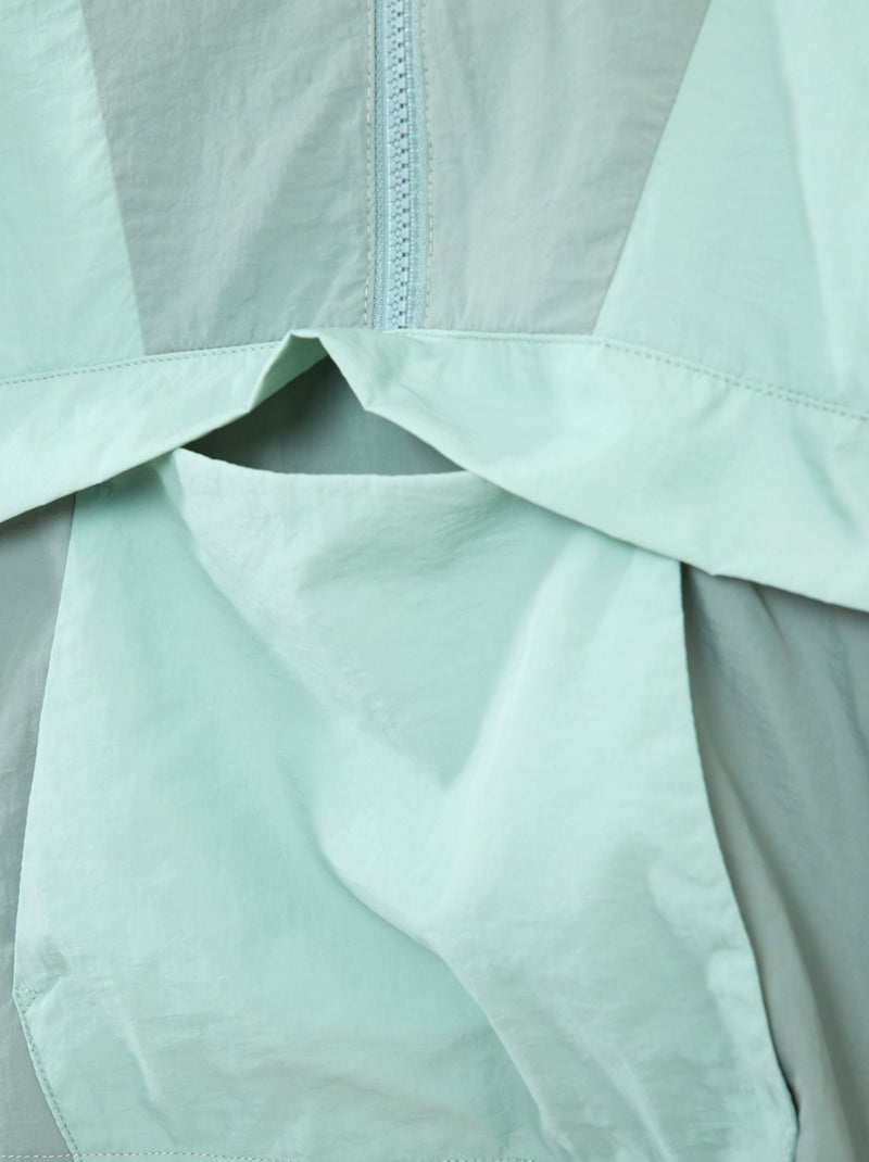Cortavientos ligero - colección "fácil de poner" VERDE - Kiabi
