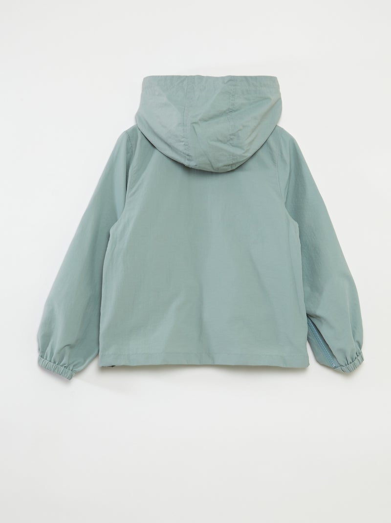 Cortavientos ligero - colección "fácil de poner" VERDE - Kiabi