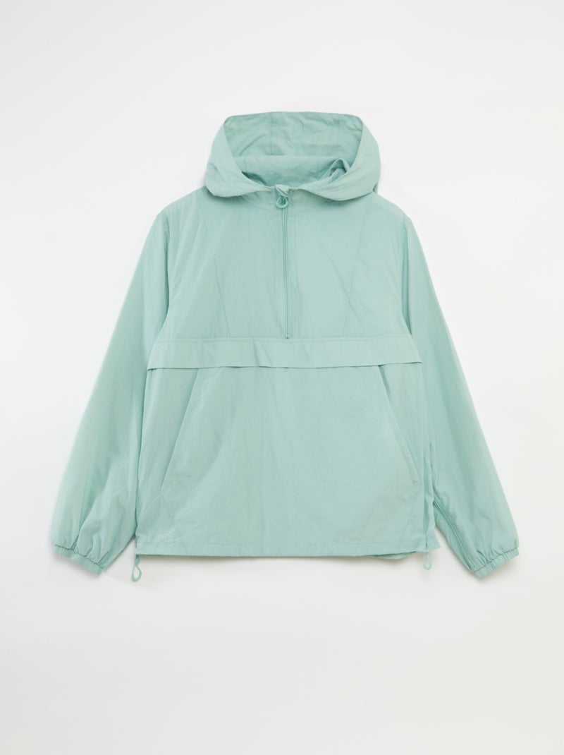 Cortavientos ligero - colección fácil de poner VERDE - Kiabi