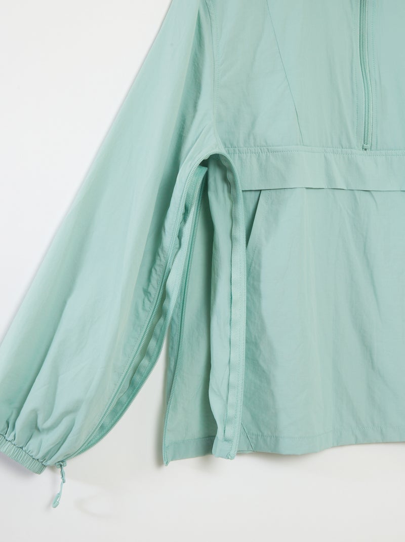 Cortavientos ligero - colección fácil de poner VERDE - Kiabi