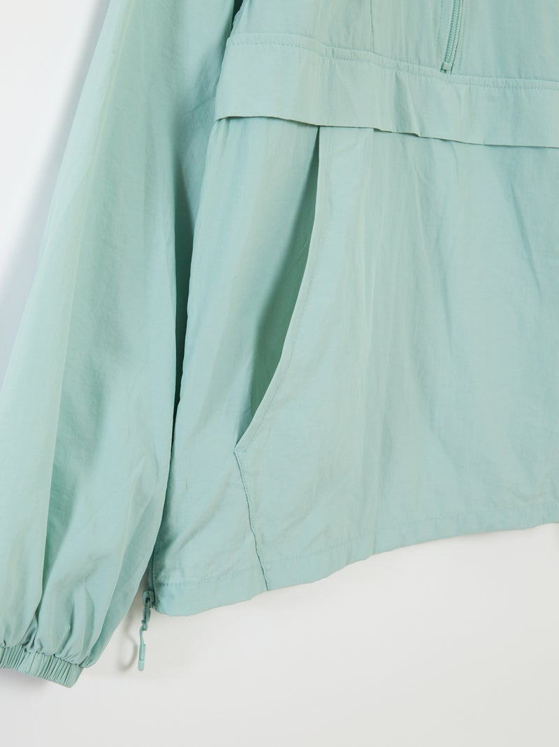 Cortavientos ligero - colección fácil de poner VERDE - Kiabi